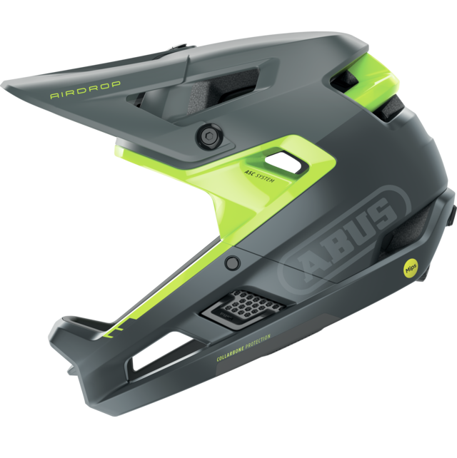 ABUS AIRDROP MIPS MTB-kypärä Harmaa/Keltainen