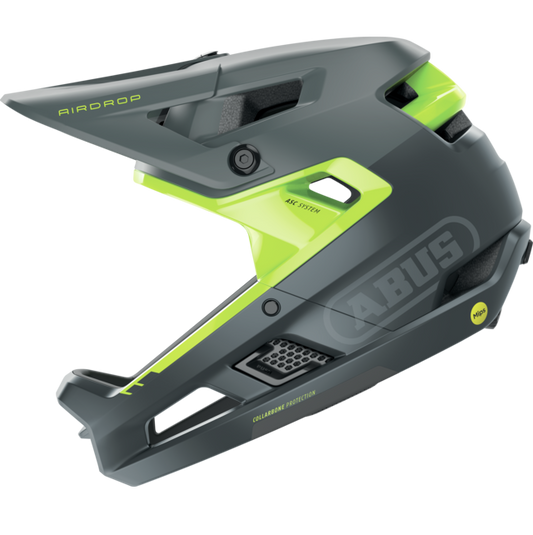 ABUS AIRDROP MIPS MTB-kypärä Harmaa/Keltainen