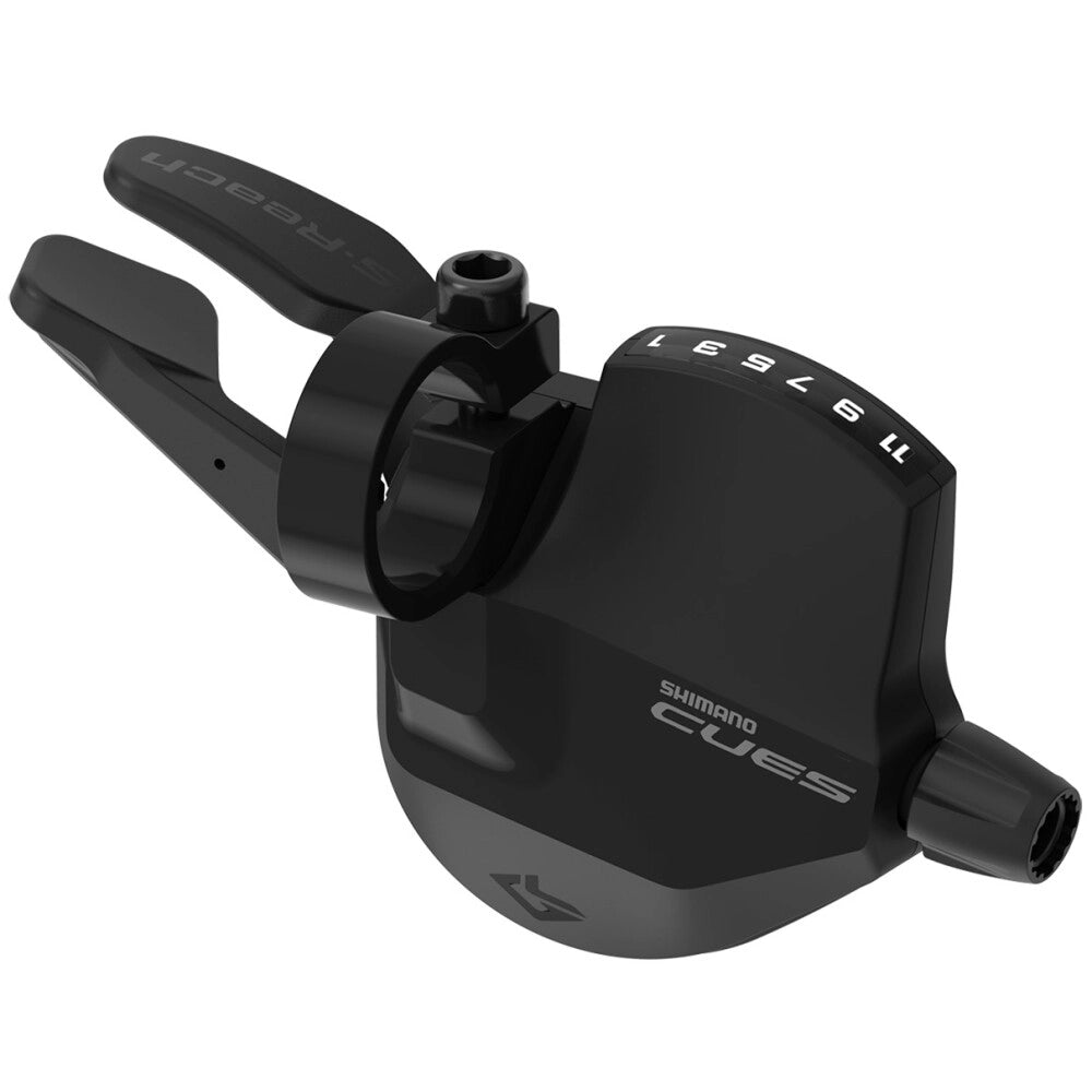 Oikea SHIMANO CUES 11V SL-U6050 Short Reach -vaihdevipu ilmaisimella