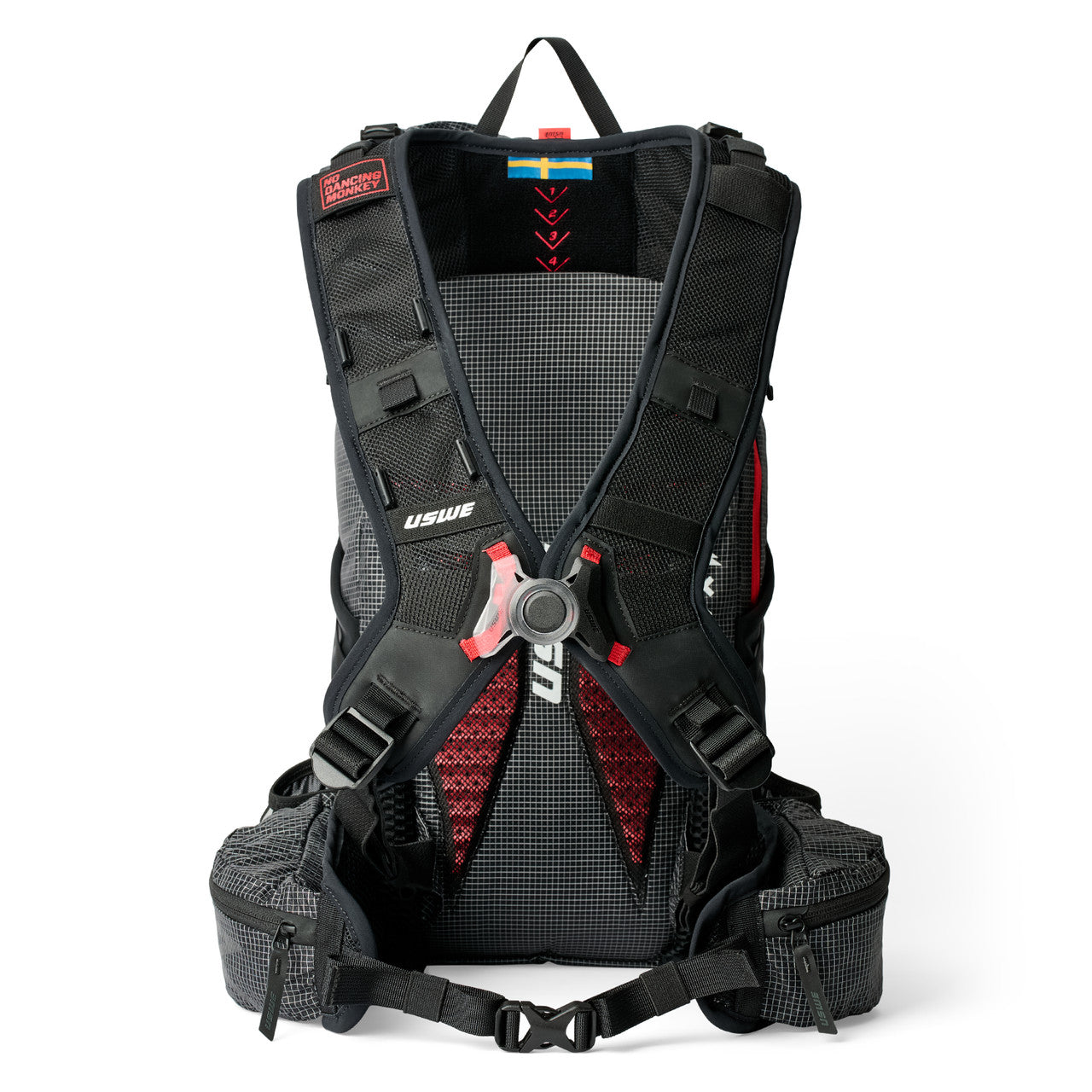 USWE ROLLTOP DAYPACK 30L reppu musta