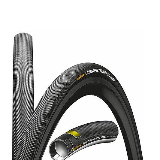 CONTINENTAL COMPETITION TT 700x25c Tubular-rengas Musta