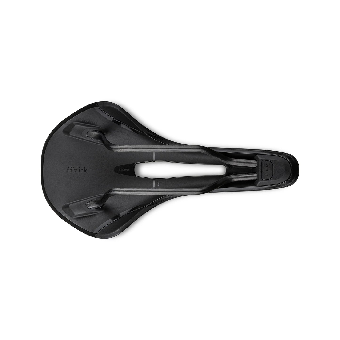 FIZIK VENTO ANTARES R1 Light 140 mm Hiilikuituputket Satula
