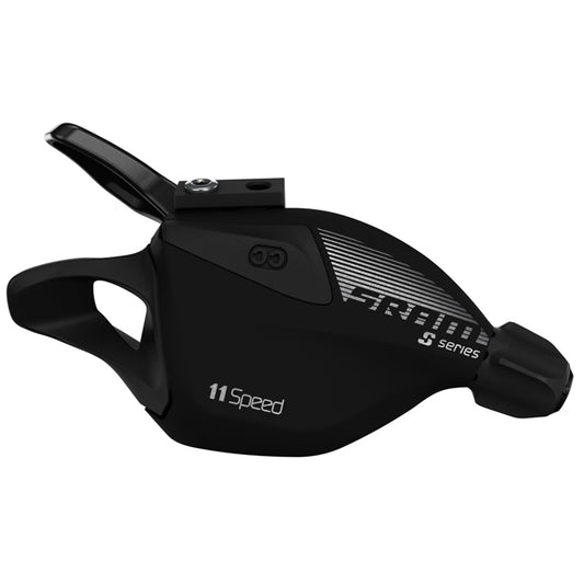 Pari SRAM S-700 TRIGGER 2x11 V Shift Controls -ohjainta musta.