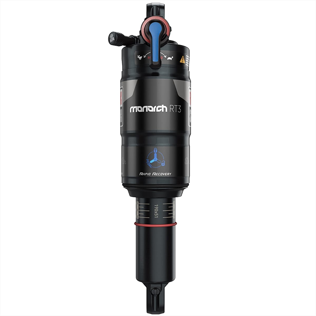 Amortisseur ROCKSHOX MONARCH RT3 DEBONAIR Mid Reb/Mid comp (pour Trek Remedy 26/27.5 2010-2015)