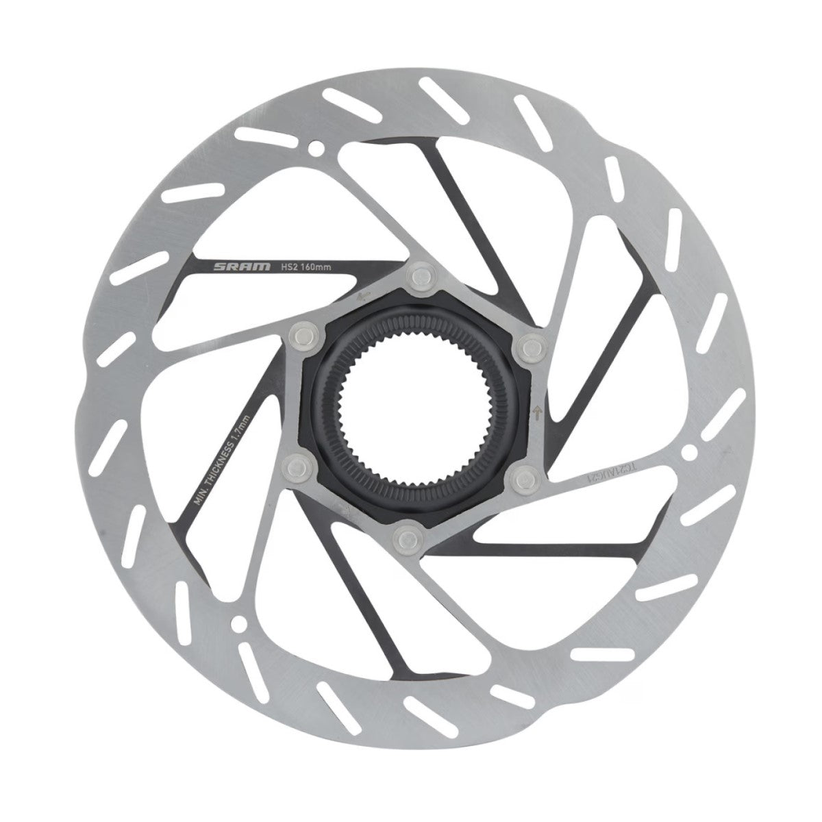 SRAM HS2 CENTER LOCK -levy