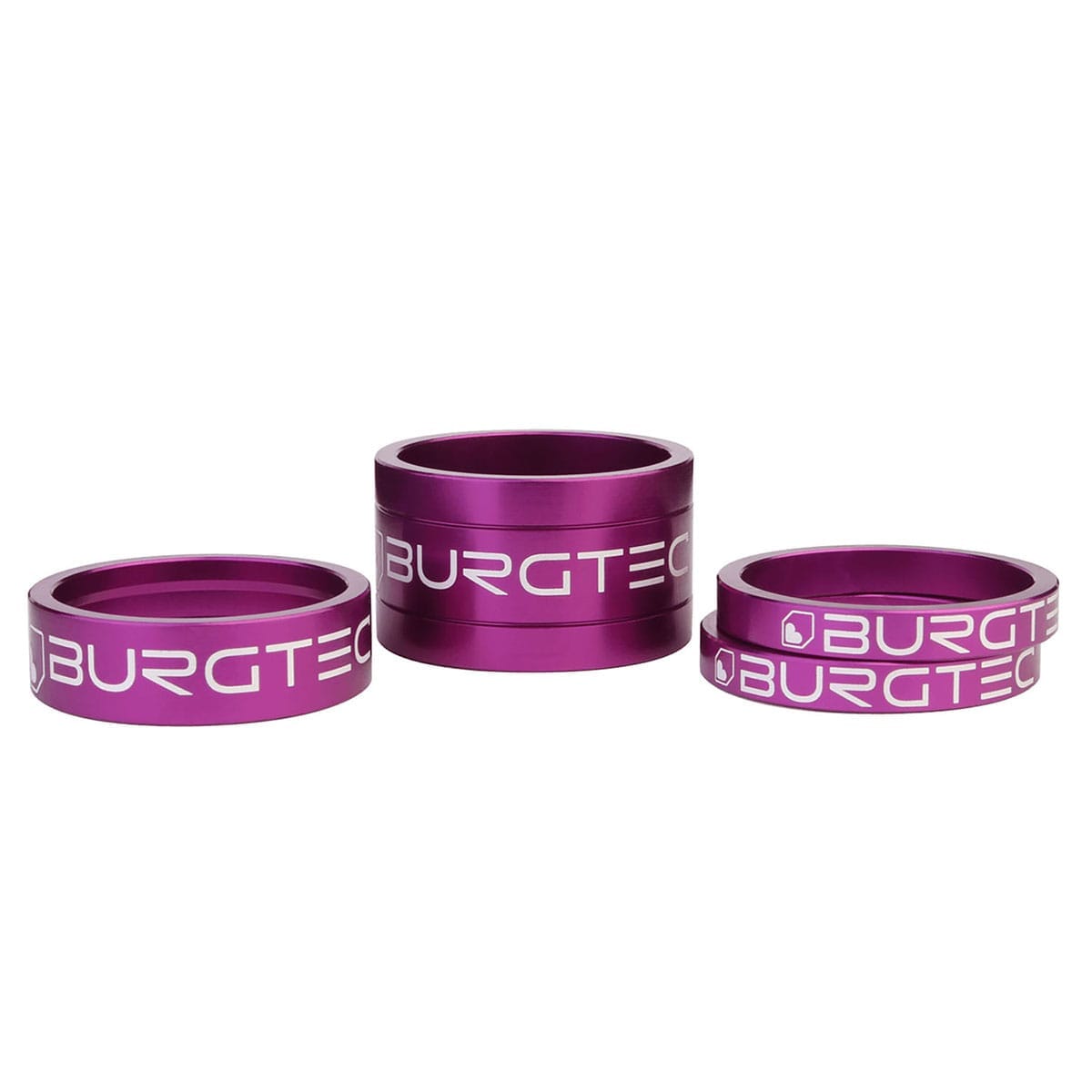 Kit Entretoises de Direction BURGTEC 1"1/8 Violet