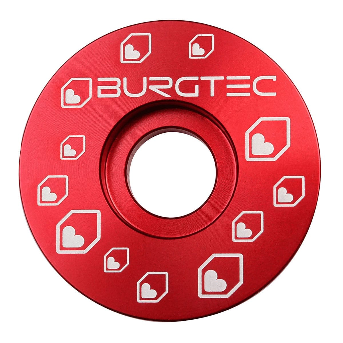 Bouchon de Potence BURGTEC 1"1/8 Rouge