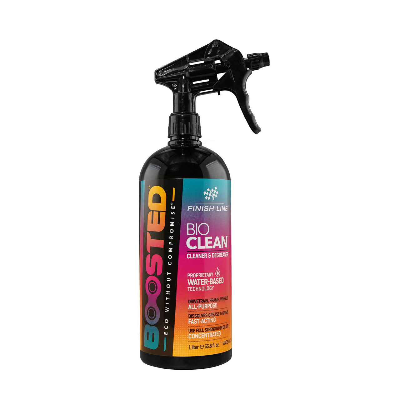 FINISH LINE BOOSTED™ BIO CLEAN -vesipohjainen rasvanpoisto- ja puhdistusaine (1 l)
