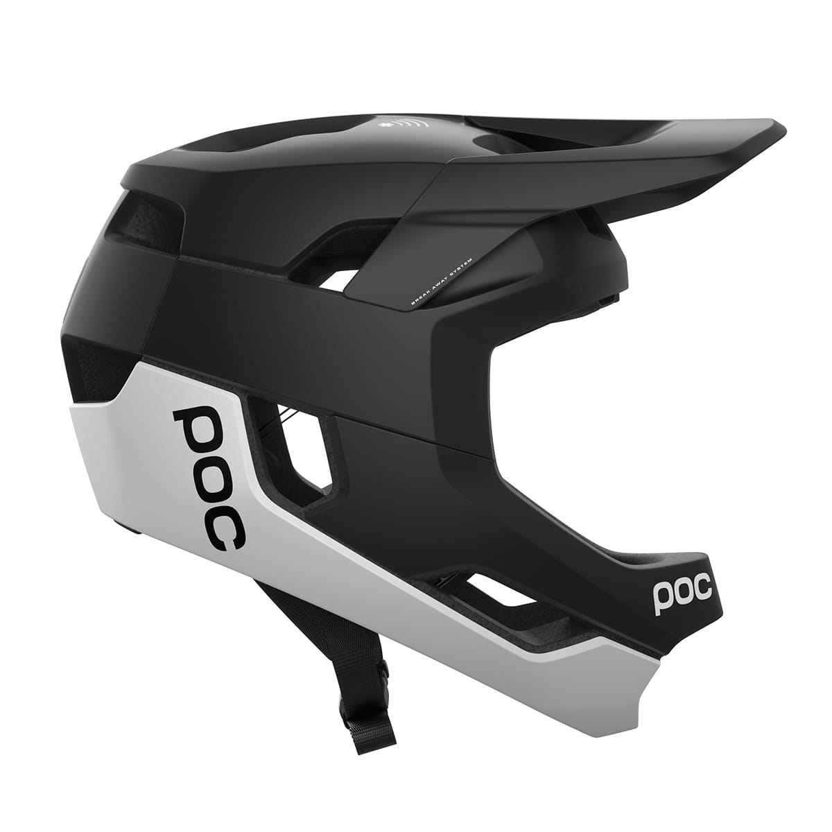 POC OTOCON RACE MIPS MTB-kypärä Musta/Valkoinen Matt