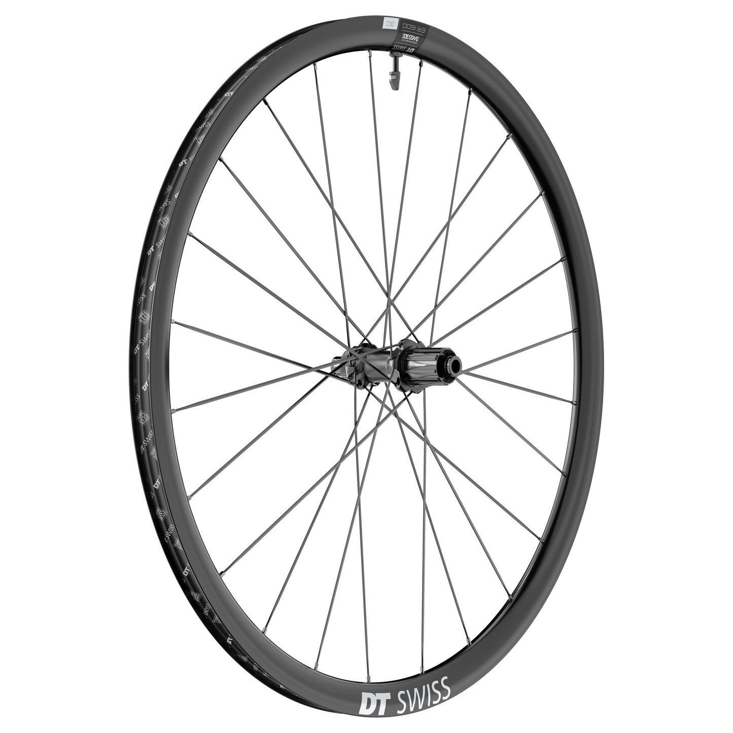 DT SWISS ER 1600 SPLINE 30 Tubeless Ready takapyörä (keskuslukitus)