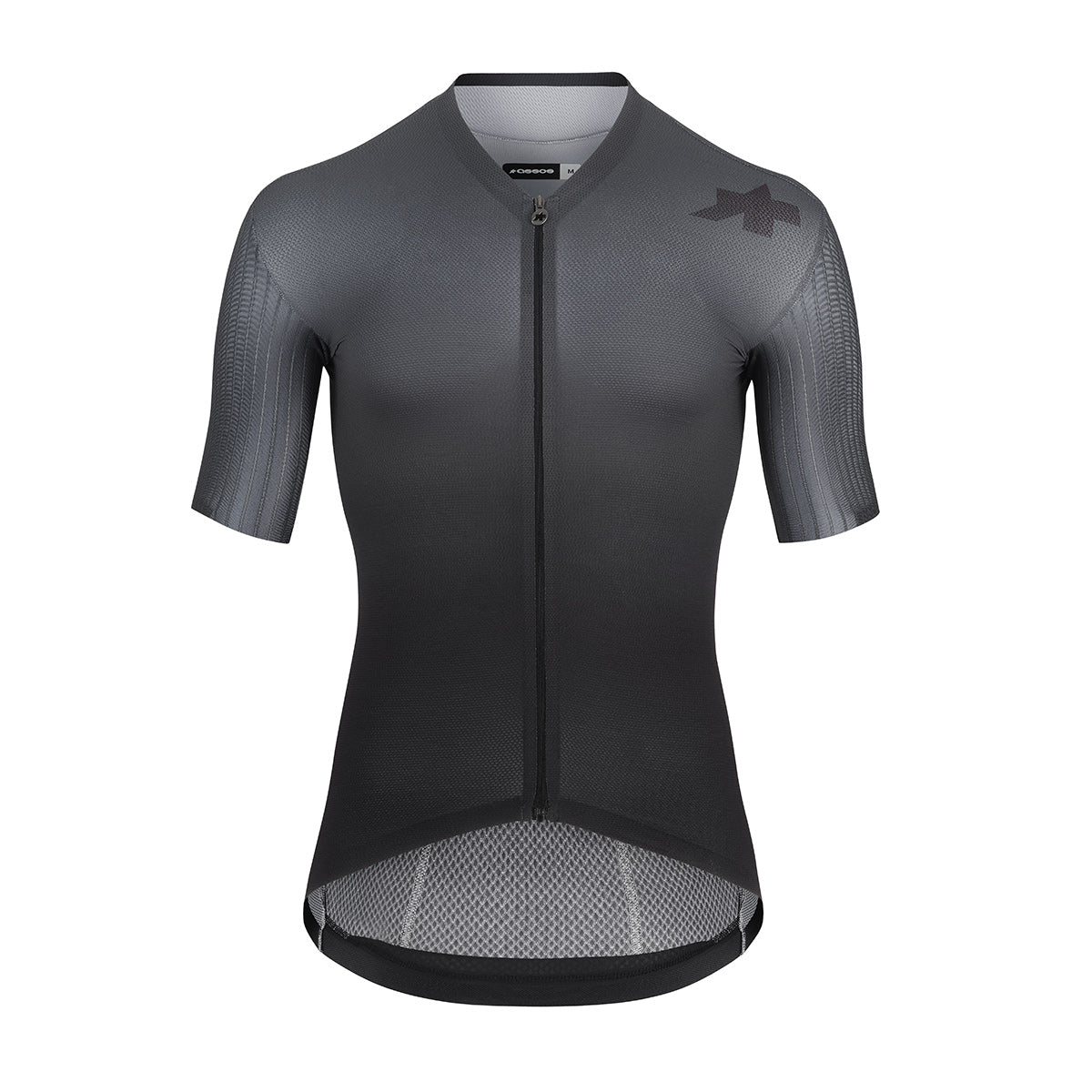 ASSOS EQUIPE RS S11 lyhythihainen trikoo musta/harmaa