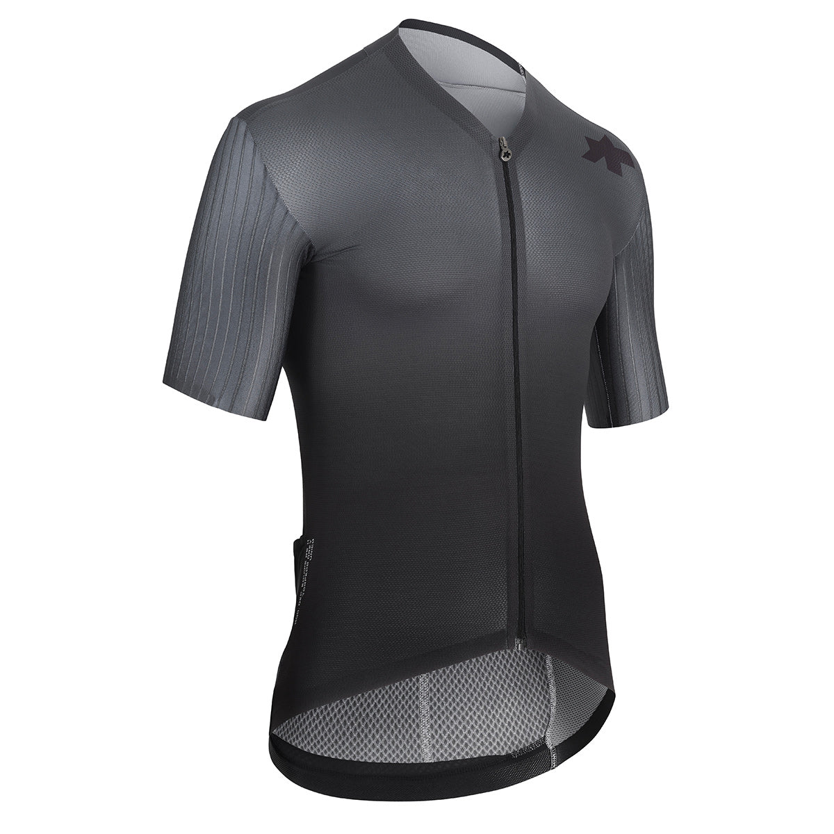 ASSOS EQUIPE RS S11 lyhythihainen trikoo musta/harmaa