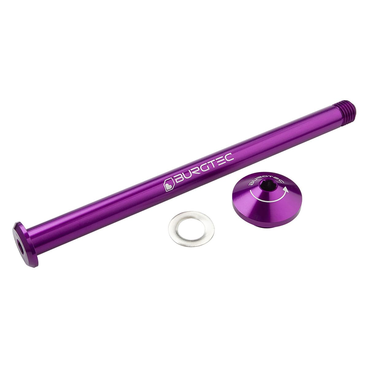 Axe de Roue Arrière BURGTEC 171 mm pour Cadre Yeti Violet