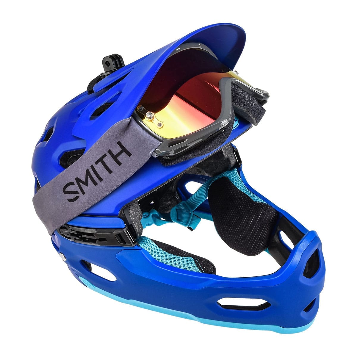 Casque VTT BELL SUPER 3R MIPS Bleu