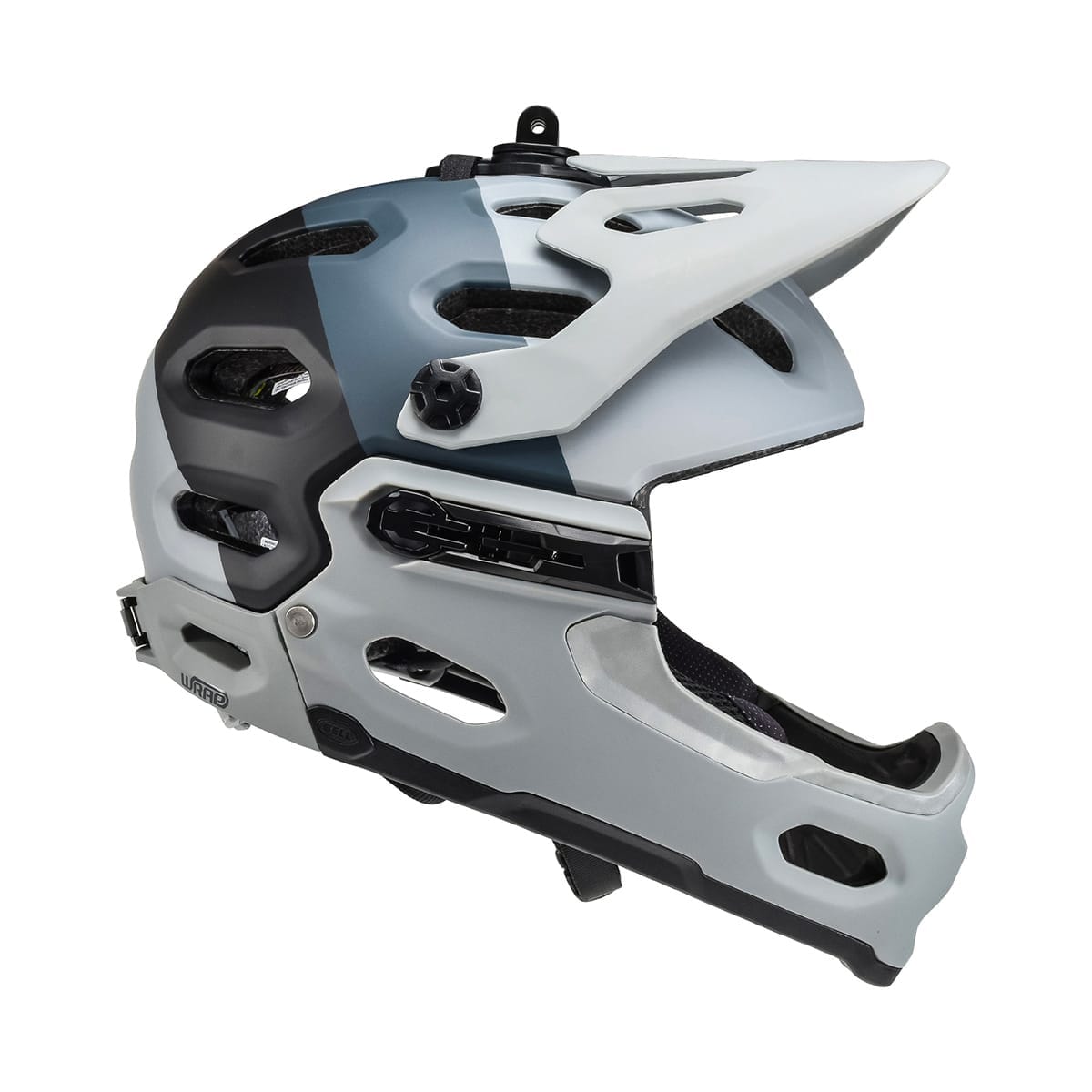 Casque VTT BELL SUPER 3R MIPS Gris/Noir