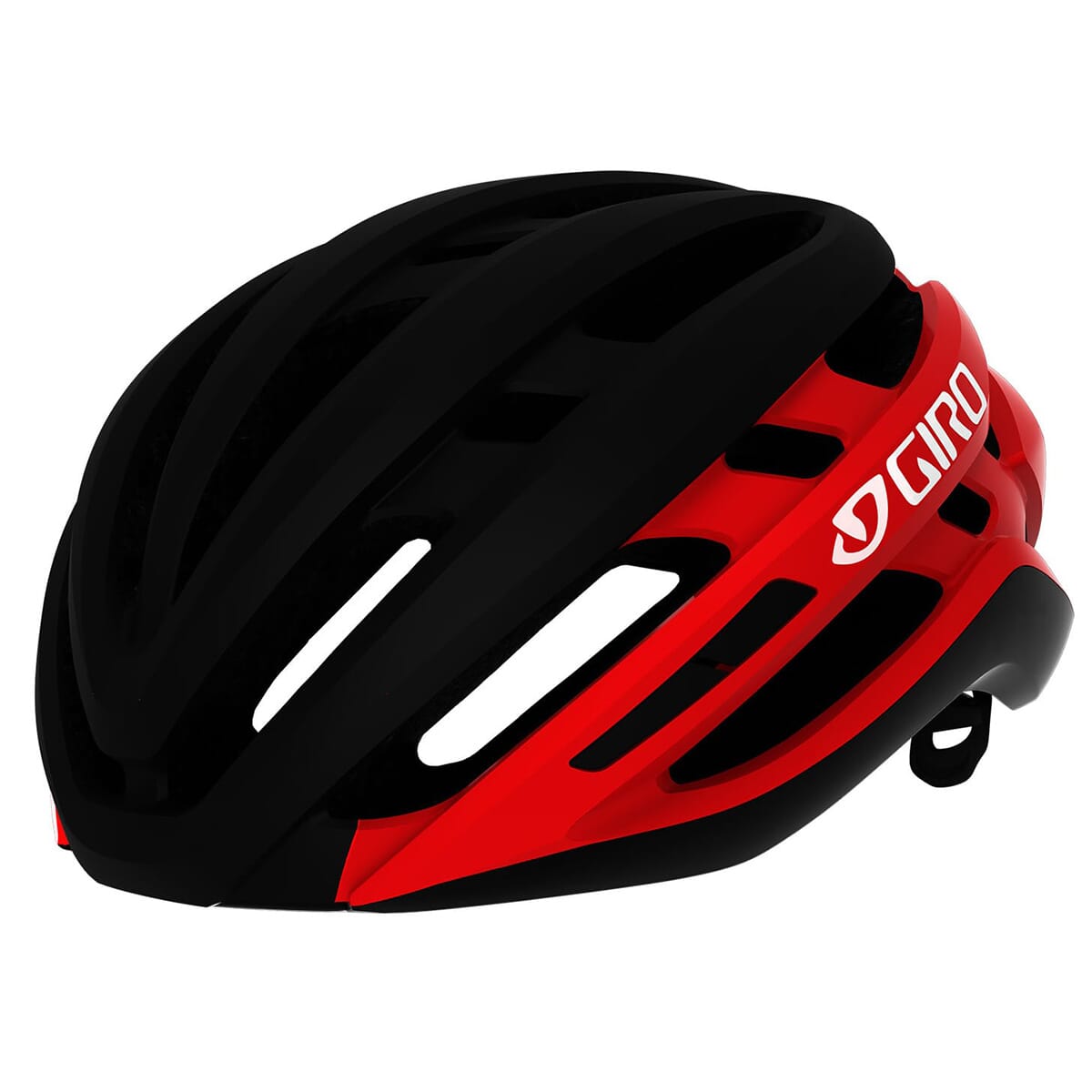 Casque Route GIRO AGILIS Noir Mat/Rouge