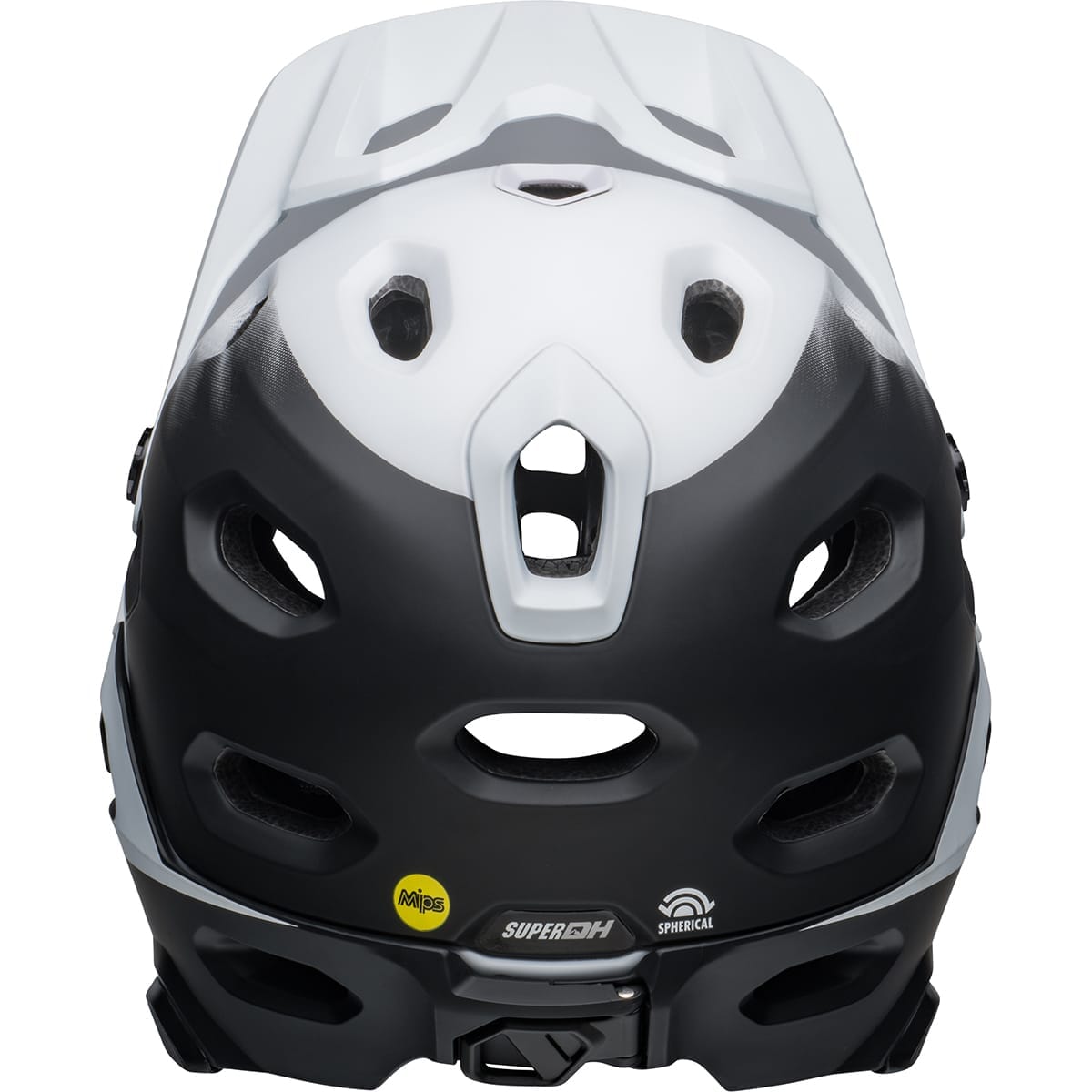 Casque VTT BELL SUPER DH MIPS Noir Matt/Blanc