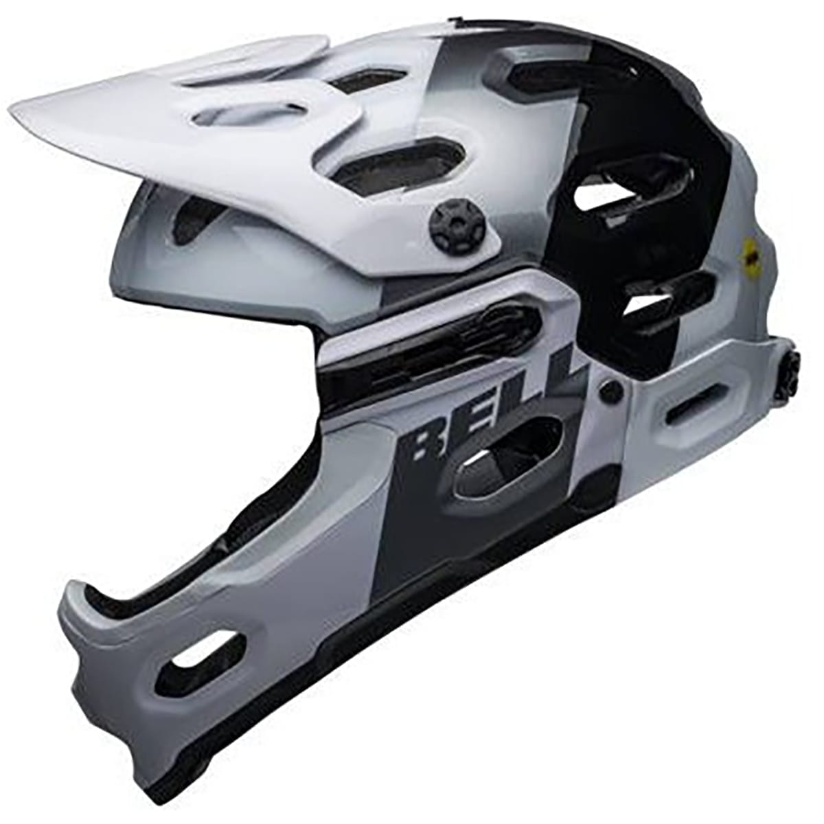 Casque VTT BELL SUPER 3R MIPS Blanc/Noir