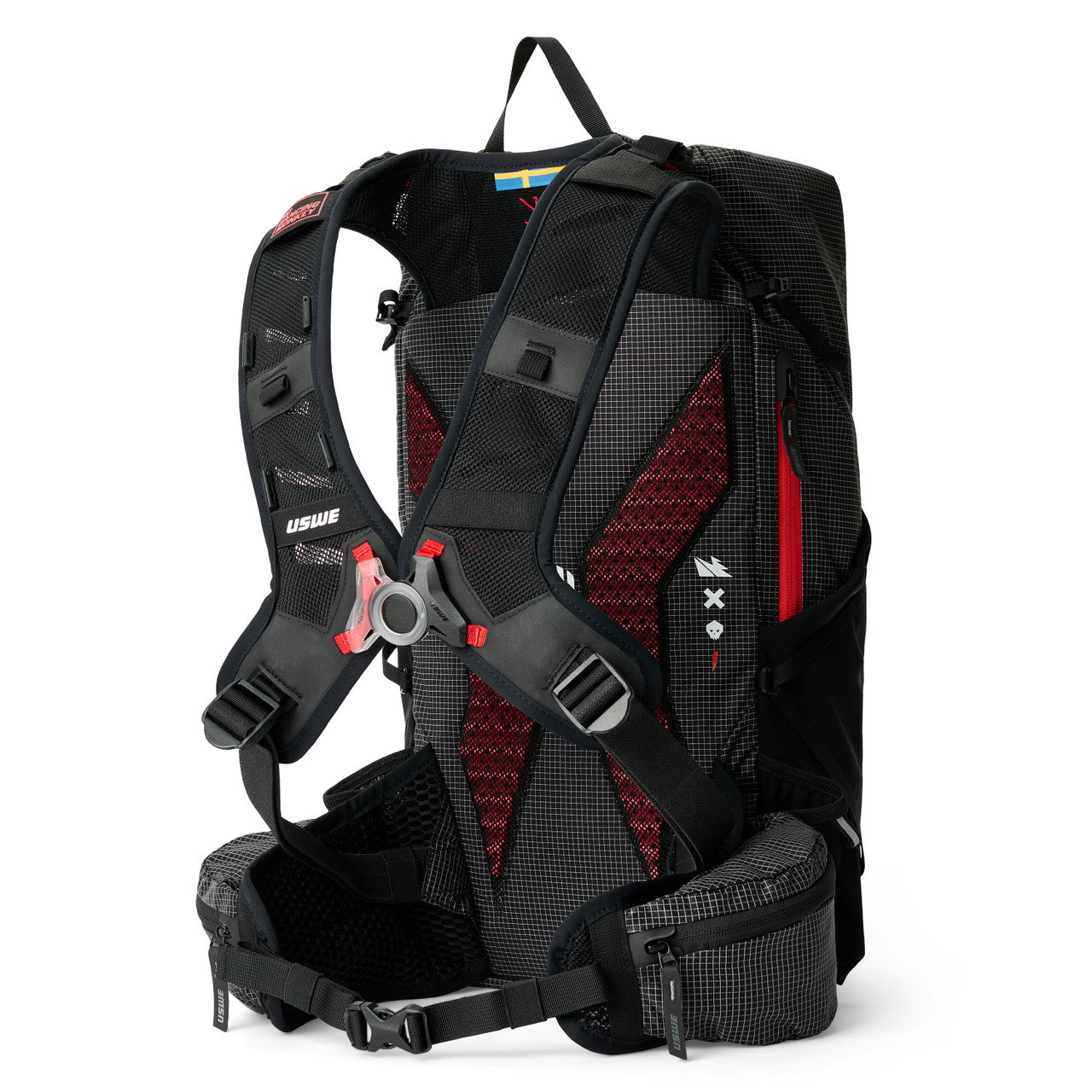USWE ROLLTOP DAYPACK 30L reppu musta
