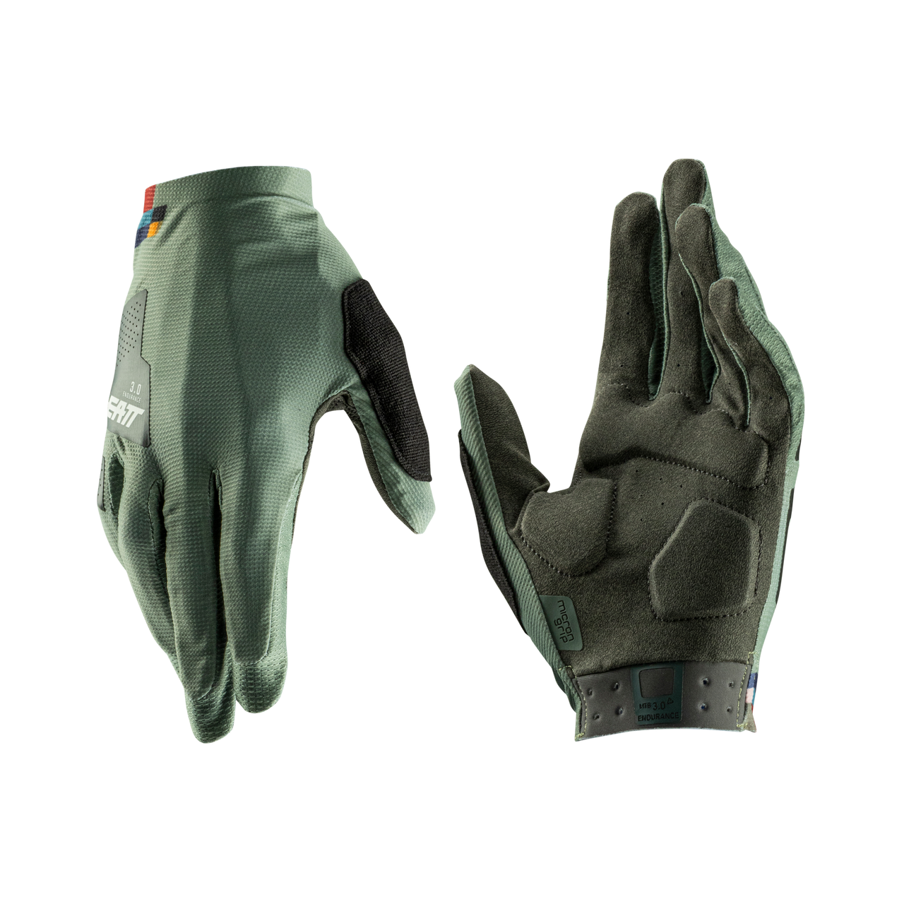 LEATT MTB 3.0 ENDURANCE STEALTH käsineet Vihreä