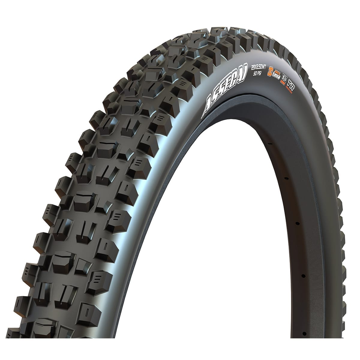 MAXXIS ASSEGAI 29x2.50 WT BikePark DH Tubeless Ready jäykkä musta rengas