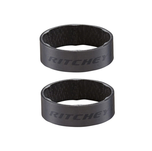 RITCHEY WCS CARBON Headset Spacer 1"1/8 Carbon Matt UD 10mm (2 kpl)