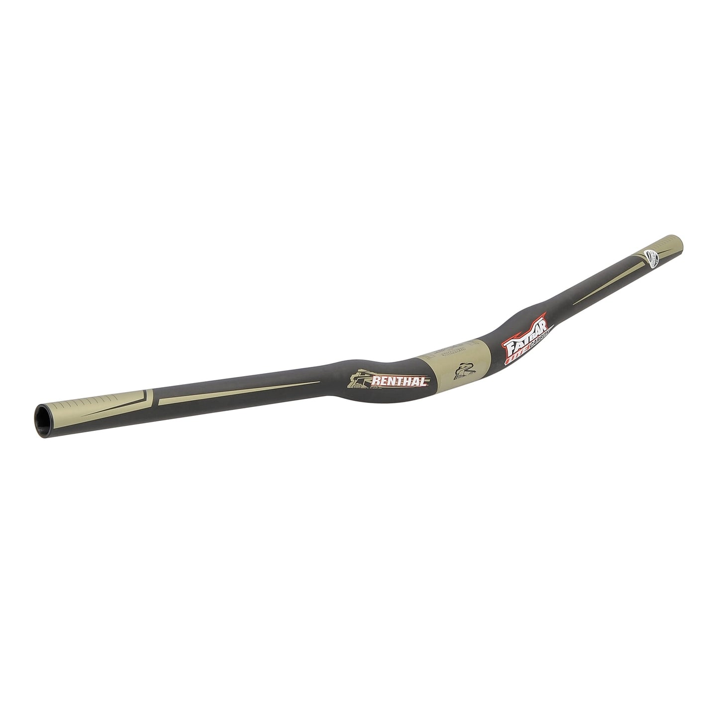 RENTHAL FATBAR LITE Carbon Rise 20mm 760mm musta ripustin