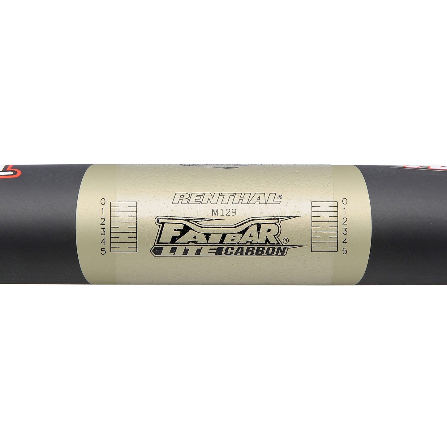 RENTHAL FATBAR LITE Carbon Rise 20mm 760mm musta ripustin