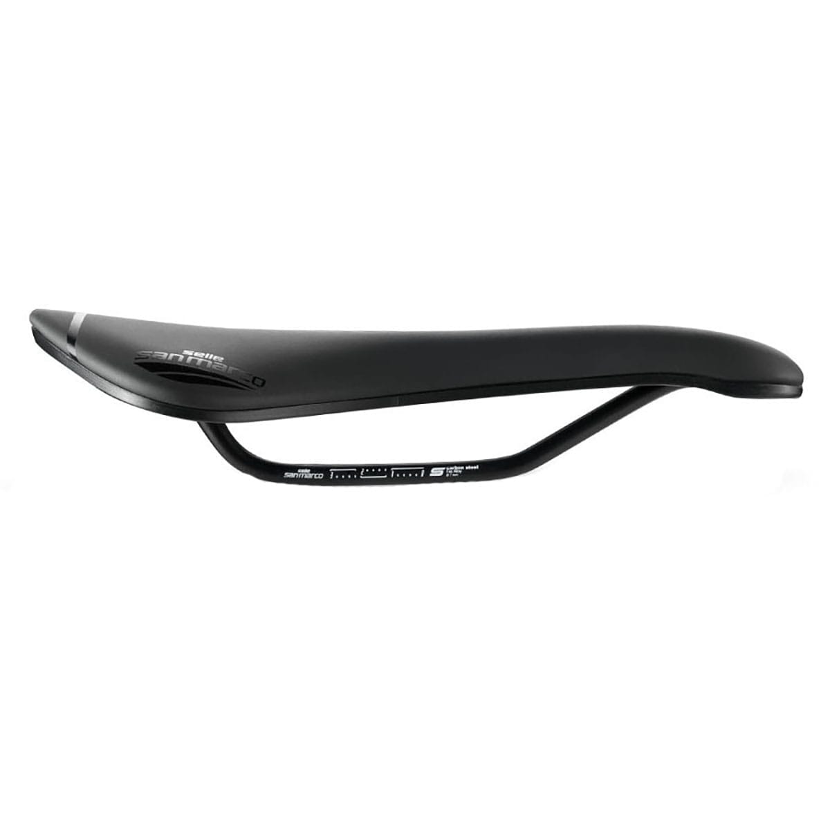 Selle SELLE SAN MARCO ASPIDE SHORT OPEN-FIT SPORT WIDE Rails Acier