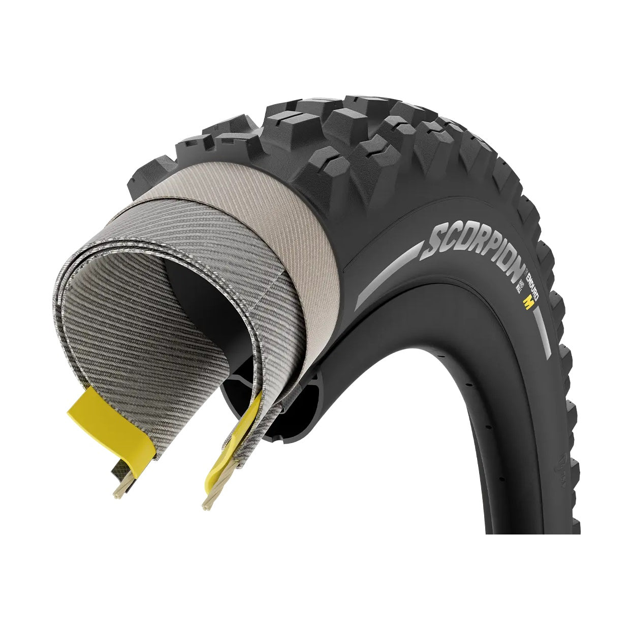 PIRELLI SCORPION ENDURO M CLASSIC 29x2.4 HardWall -rengas PIRELLI SCORPION ENDURO M CLASSIC 29x2.4 HardWall -rengas Tubeless Ready Pehmeä ruskea 4355100