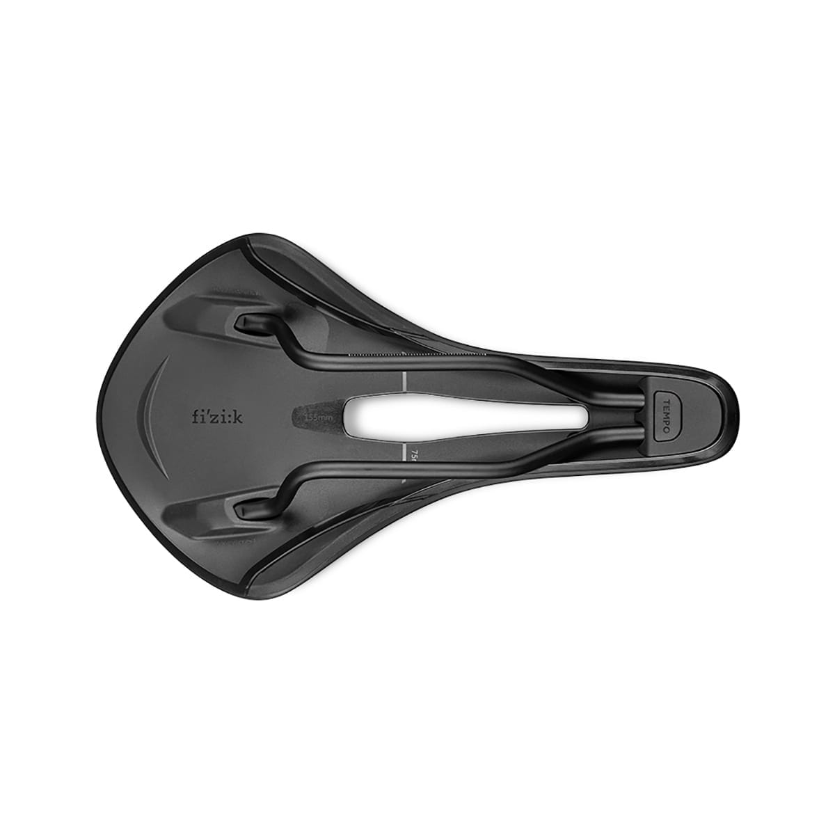 Satula FIZIK TEMPO ALIANTE R5 155mm S-Alloy Rails Musta