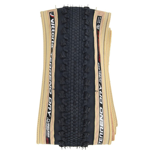 VITTORIA TERRENO DRY GRAVEL ENDURANCE G2.0 700x47c Tubeless Ready Beige -rengas VITTORIA TERRENO DRY GRAVEL ENDURANCE G2.0 700x47c Tubeless Ready Beige -rengas