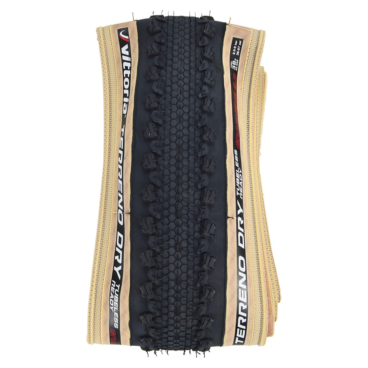 VITTORIA TERRENO DRY GRAVEL ENDURANCE G2.0 700x47c Tubeless Ready Beige -rengas VITTORIA TERRENO DRY GRAVEL ENDURANCE G2.0 700x47c Tubeless Ready Beige -rengas