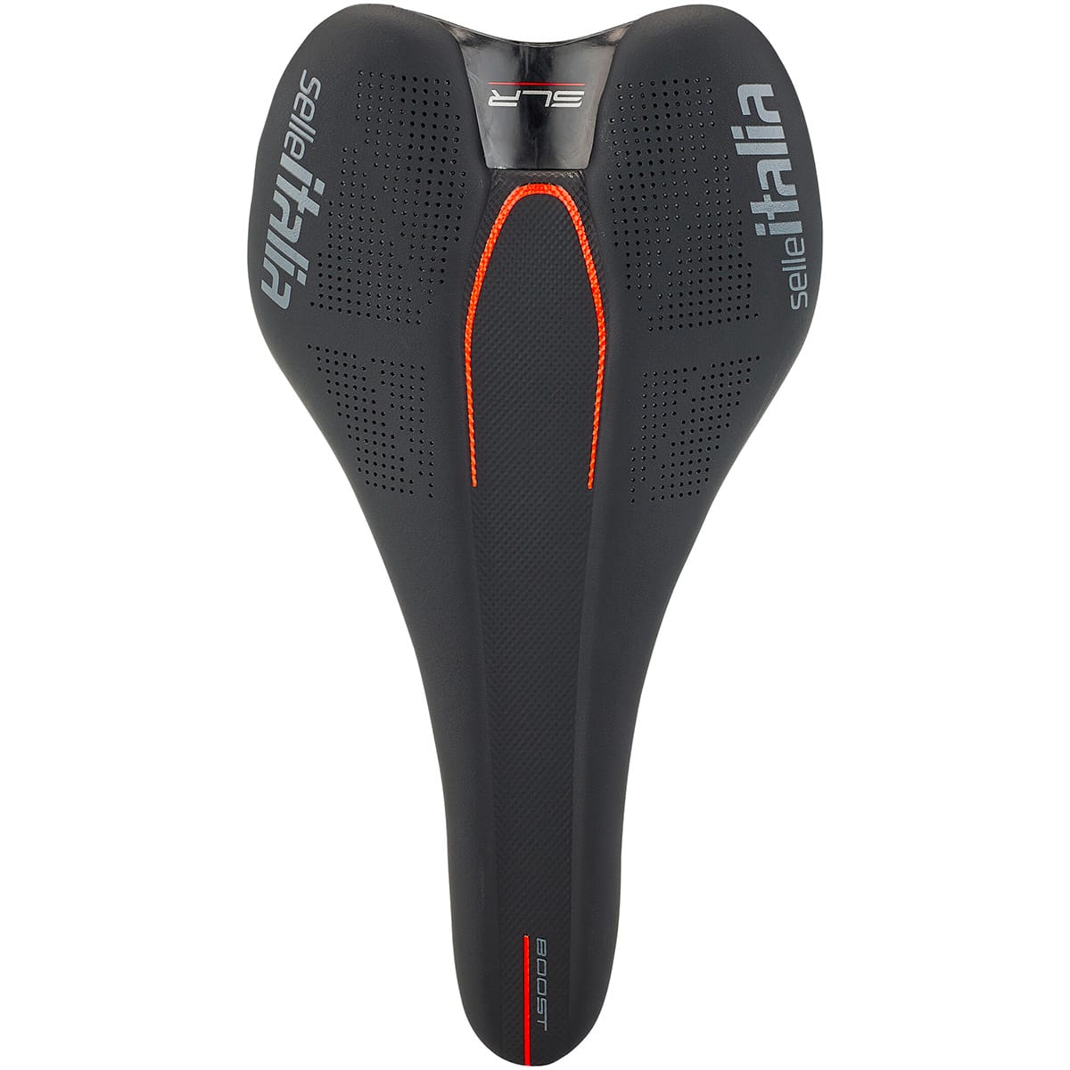 Satula SELLE ITALIA SLR BOOST S1 Carbon Rails Musta