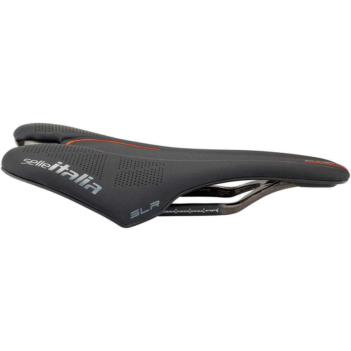 Satula SELLE ITALIA SLR BOOST S1 Carbon Rails Musta