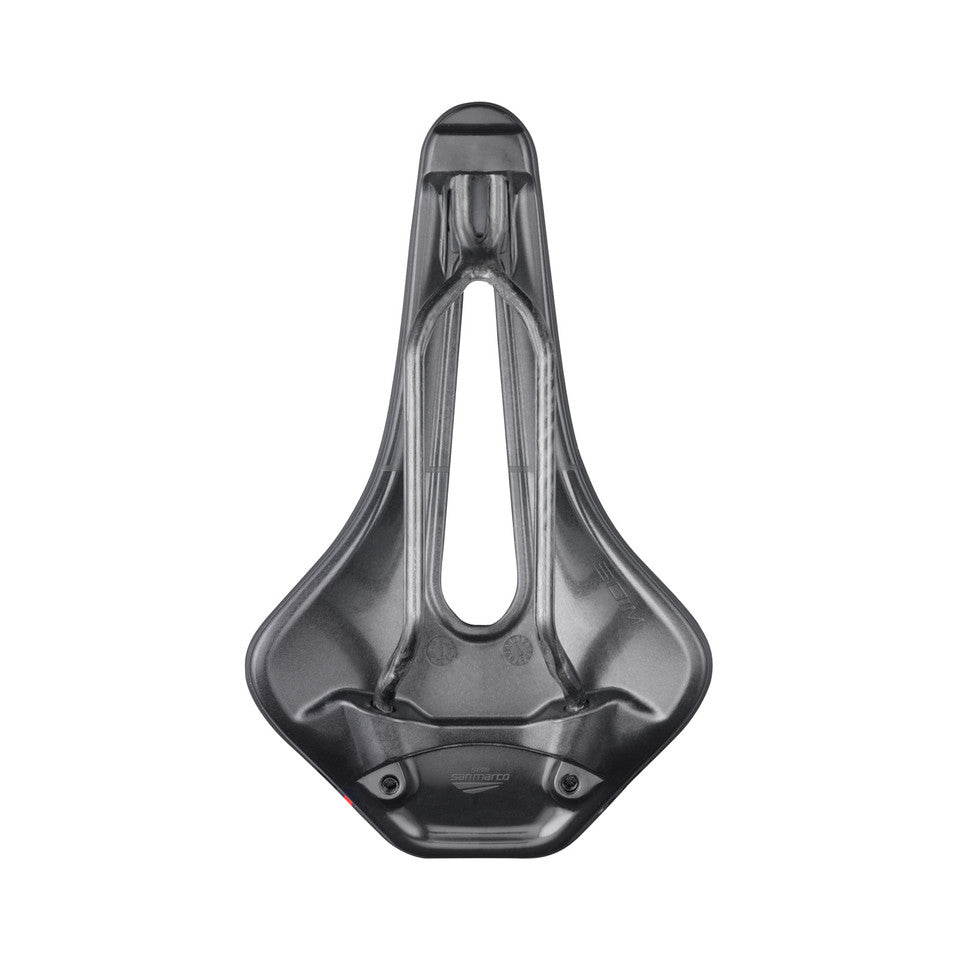 Satula SAN MARCO GROUND SHORT OPEN-FIT CARBON FX 155mm Musta