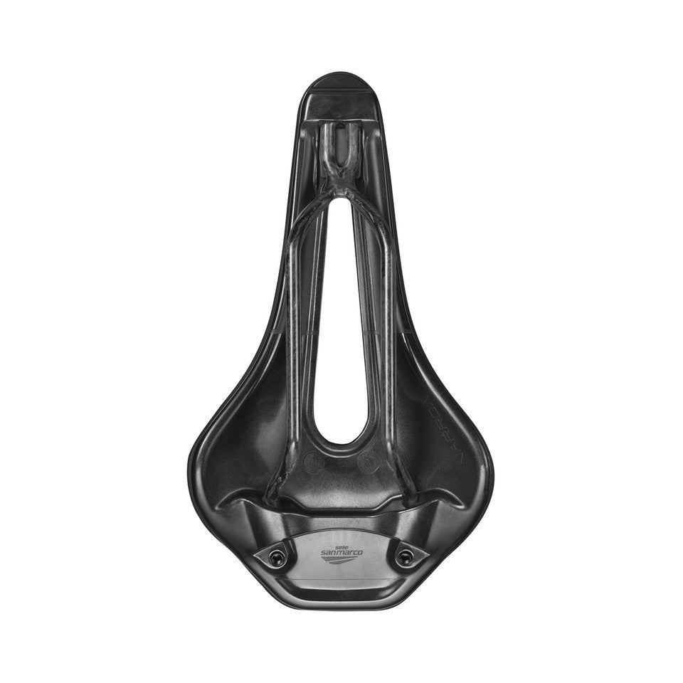 Satula SAN MARCO GROUND SHORT OPEN-FIT CARBON FX 140mm Musta