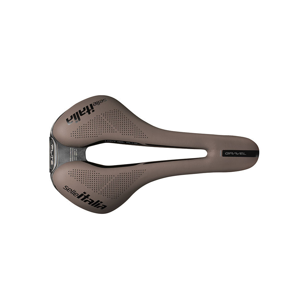 SELLE ITALIA FLITE BOOST satula GRAVEL SUPERFLOW S Rails TI316 Ruskea