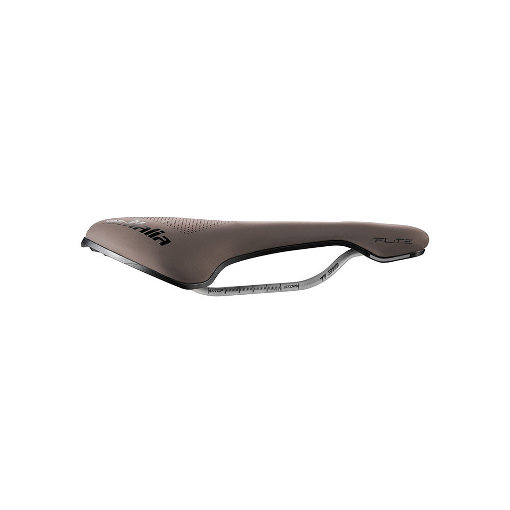 SELLE ITALIA FLITE BOOST satula GRAVEL SUPERFLOW S Rails TI316 Ruskea