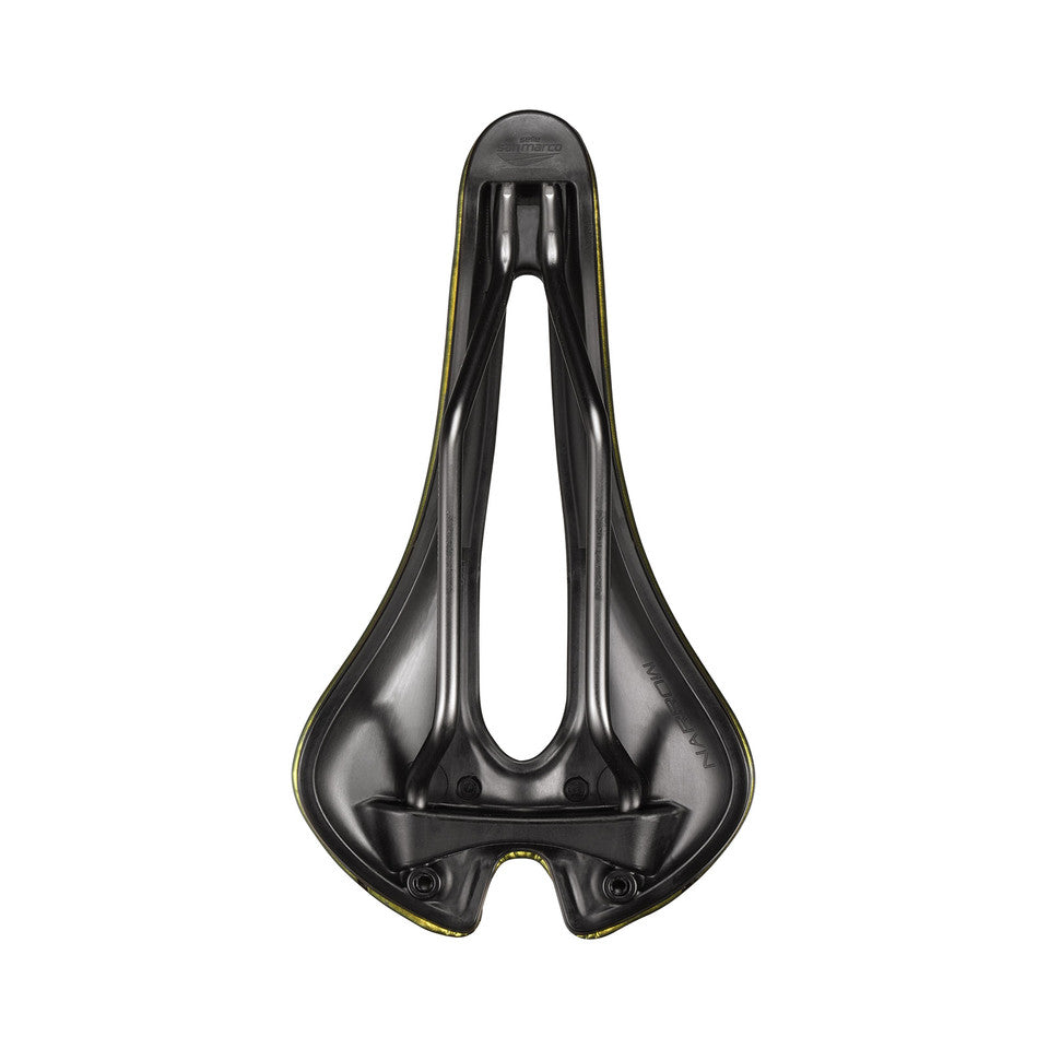 Satula SAN MARCO ASPIDE SHORT OPEN-FIT RACING S3 Leveys 139mm Teräskiskot Xsilite Gold Satula SAN MARCO ASPIDE SHORT OPEN-FIT RACING S3 Leveys 139mm Teräskiskot Xsilite Gold