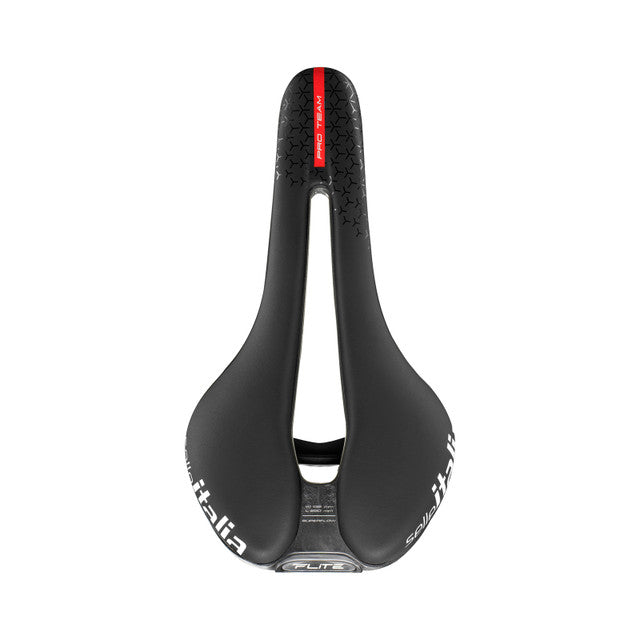 Satula SELLE ITALIA FLITE BOOST SUPERFLOW PRO TEAM 6.1 L Carbon Rails Musta