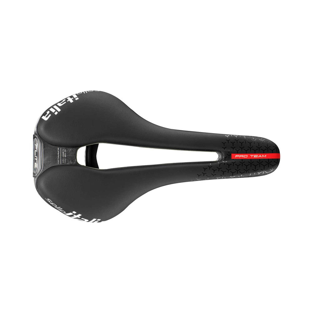 Satula SELLE ITALIA FLITE BOOST SUPERFLOW PRO TEAM 6.1 S Rails Carbon Musta