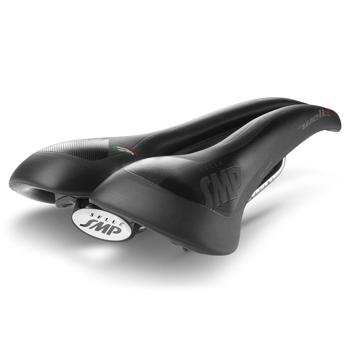 Selle SMP WELL M1 GEL largeur 163mm rails acier