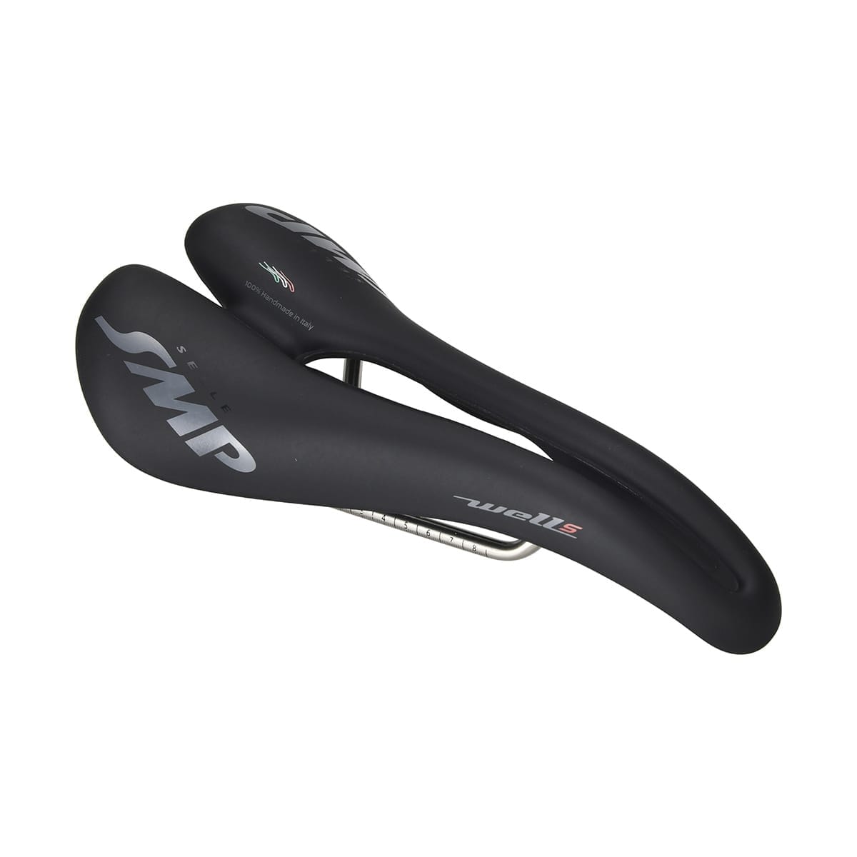 Selle SMP WELL S Largeur 138mm Rails Acier