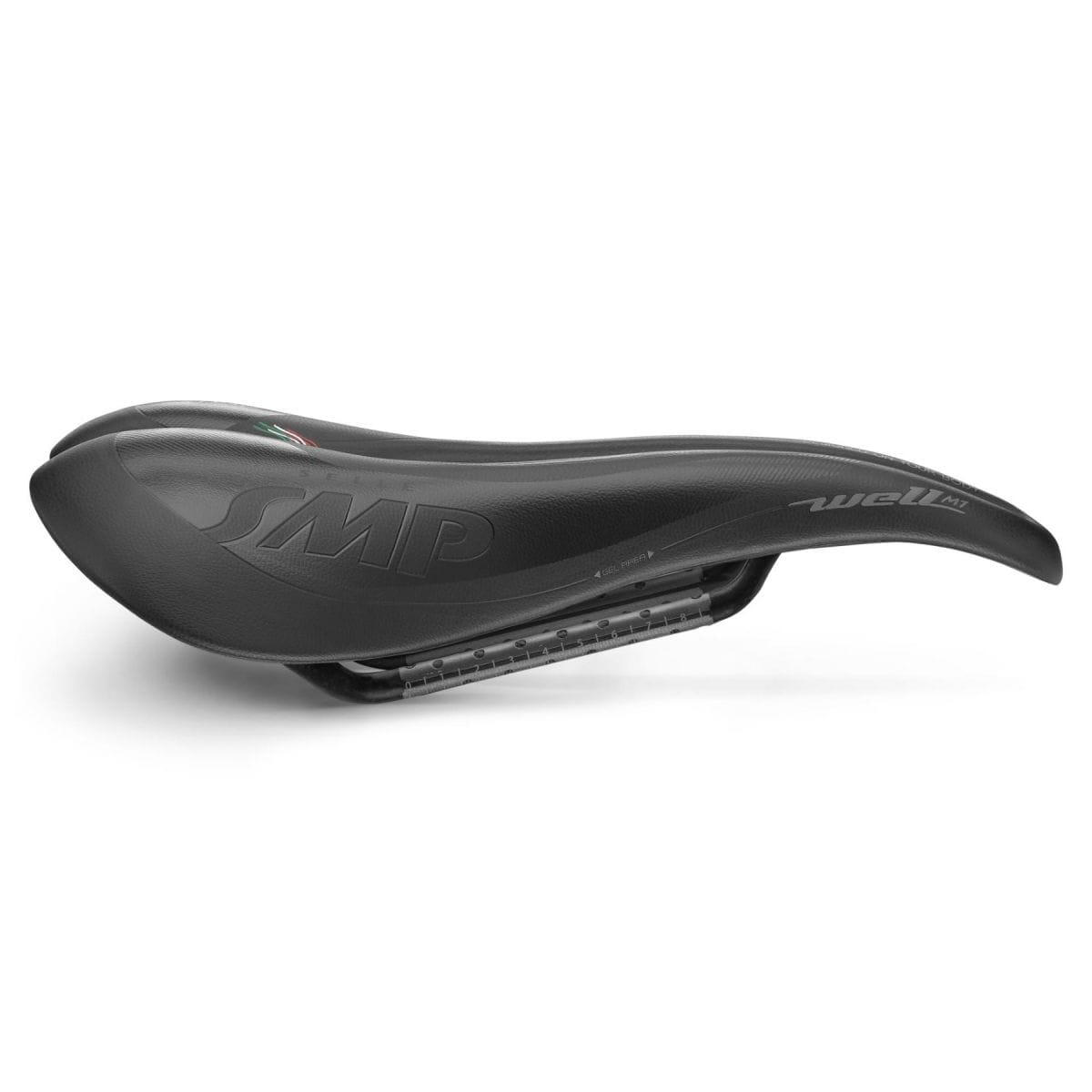 Selle SMP WELL M1 GEL VTTAE largeur 163mm rails Carbone