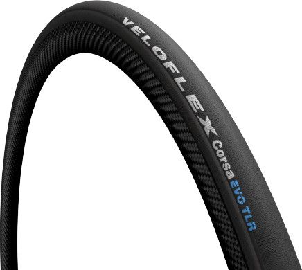 VELOFLEX CORSA EVO TLR 700x25 Tubeless Ready -rengas Musta