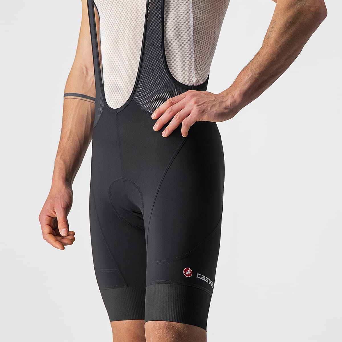 CASTELLI ENDURANCE 3 Bib Tight, musta