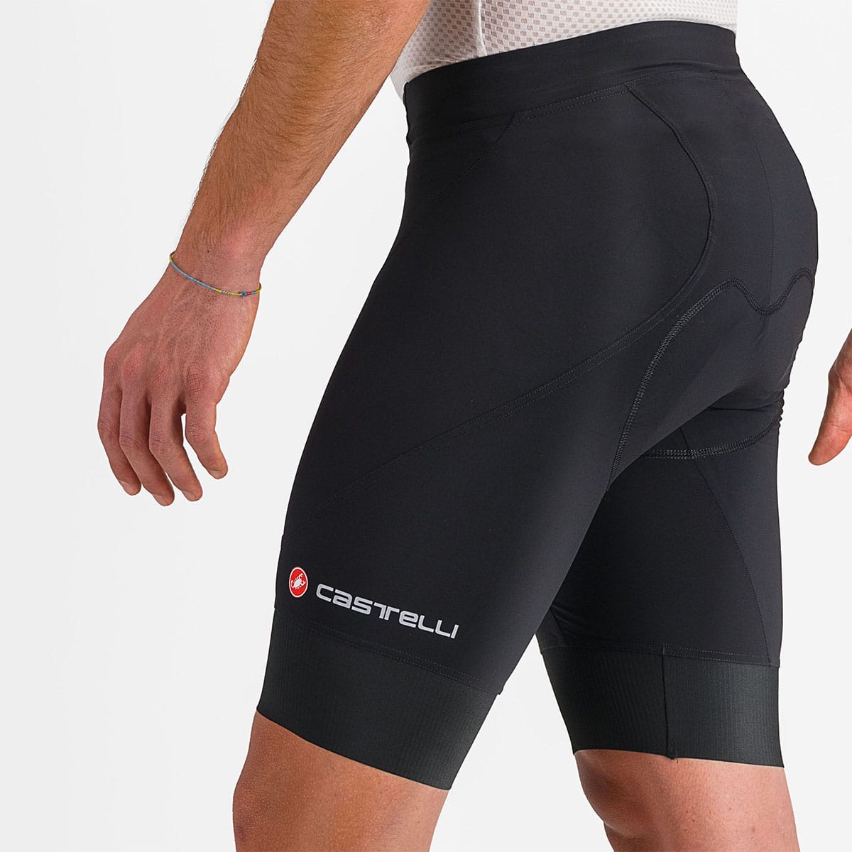 CASTELLI ENDURANCE 3 lyhyt, musta