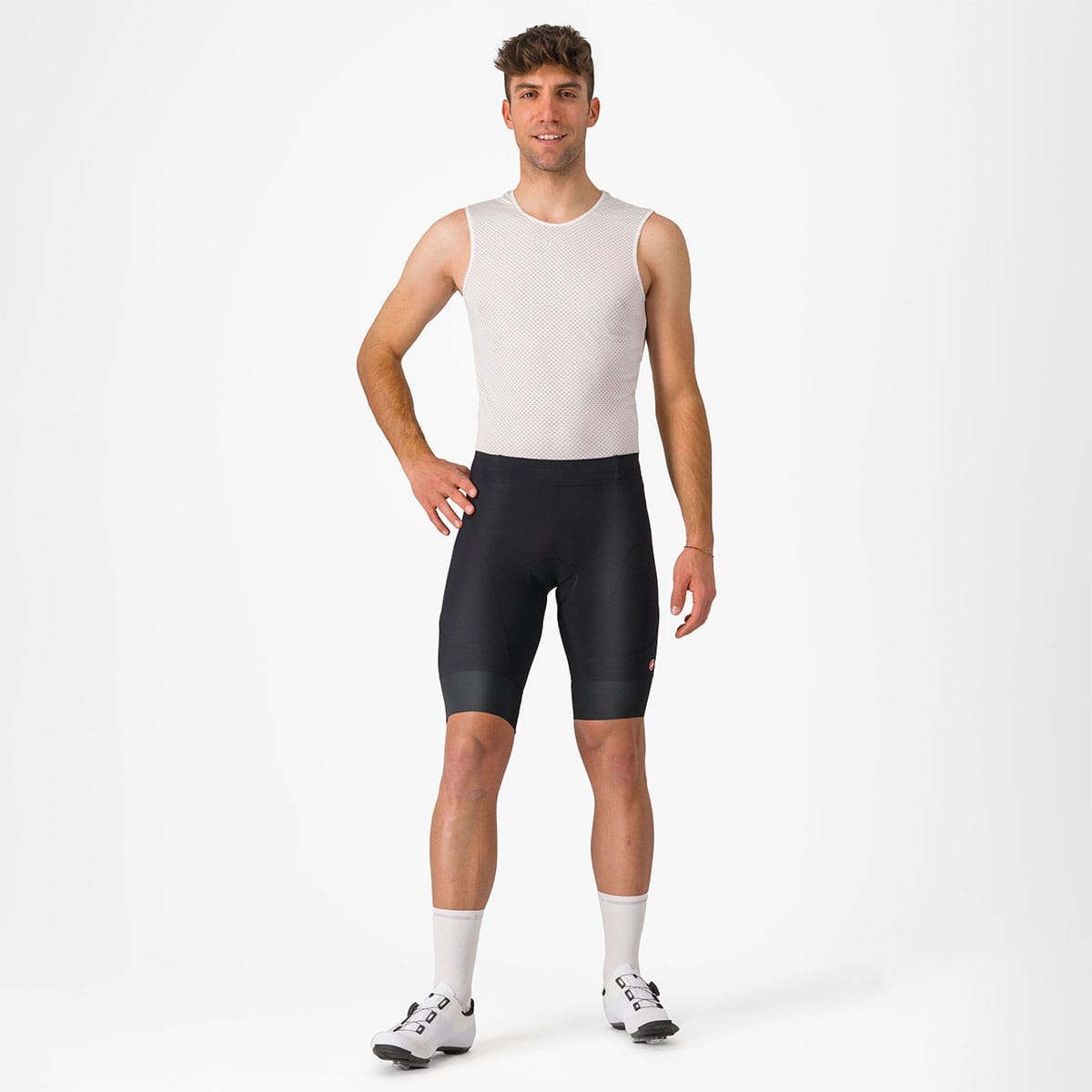 CASTELLI ENDURANCE 3 lyhyt, musta