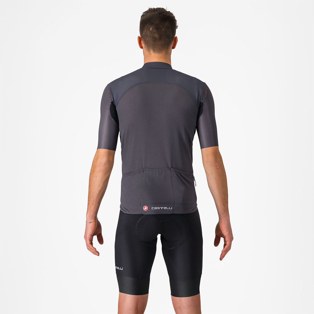 CASTELLI ENDURANCE 3 lyhyt, musta